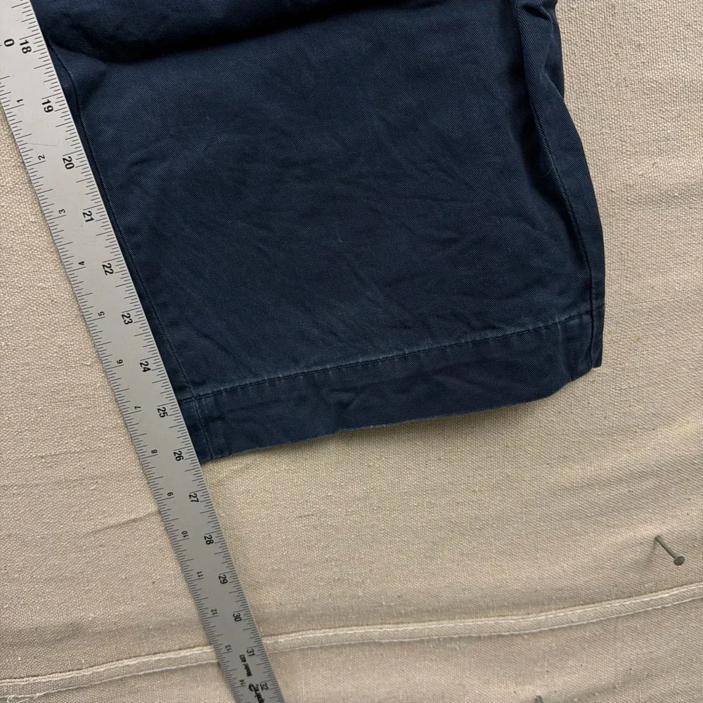 Polo‎ Ralph Lauren Preston Pant Mens 32x26 Navy Blue Cotton Chino Straight Leg